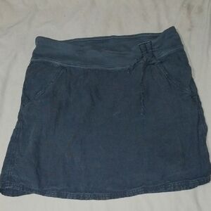 Athleta Blue A-Line Napali Skirt In Asphalt Medium